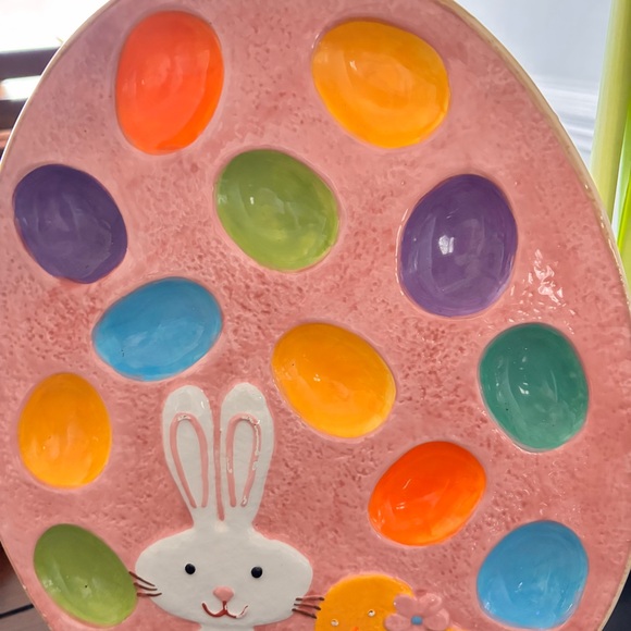 Easter egg & Bunny plate - Picture 3 of 5
